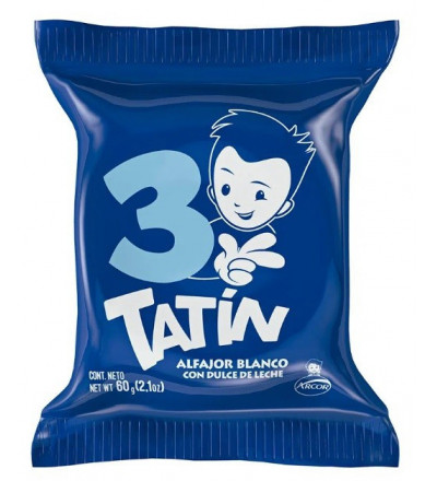 ALFAJOR TATIN TRIPLE BLANCO