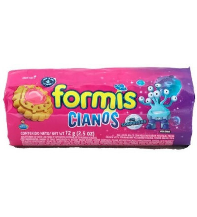 GALLETA FORMIS FRUTILLA 72 GR