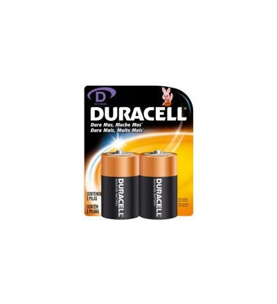 PILA DURACELL GRANDE X 2 UNIDADES