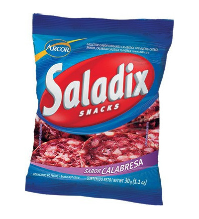 GALLETAS SALADIX TIRA CALABRESA X 30 GR