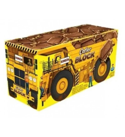CHOCOLATE COFLER BLOCK X 16 UNIDADES
