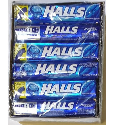PASTILLA HALLS MENTOL X 12 UNIDADES
