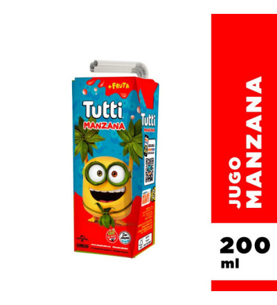 JUGO TUTTI MANZANA 200 CC