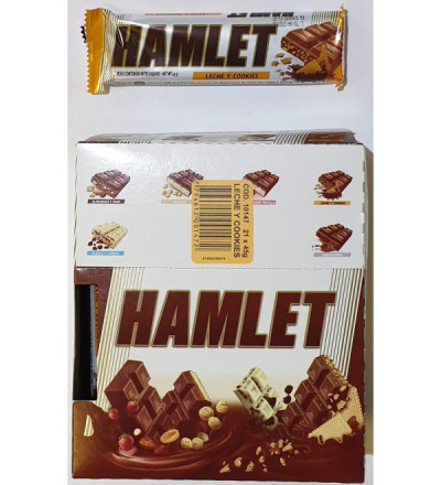 CHOCOLATE HAMLET LECHE COOKIE X 21 UNIDADES
