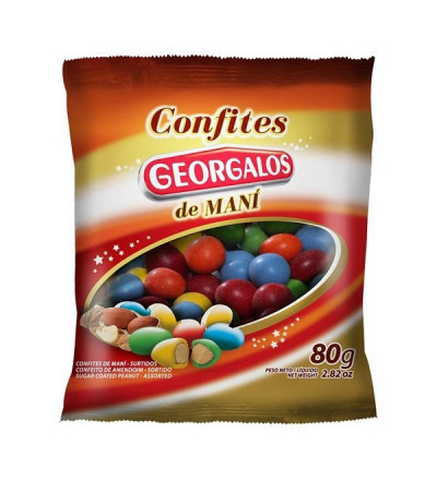 CONFITES DE MANI GEORGALOS 80 GR