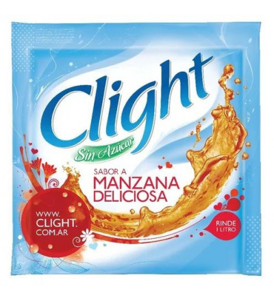 JUGO CLIGHT MANZANA DELI X 20 UNIDADES