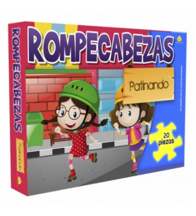PUZZLE PATINANDO 20 PIEZAS