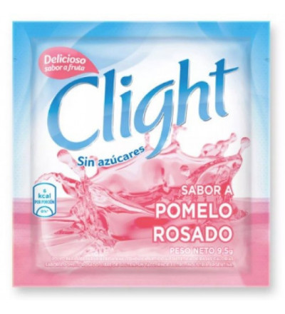 JUGO CLIGHT POMELO ROSADO X 20 UNIDADES