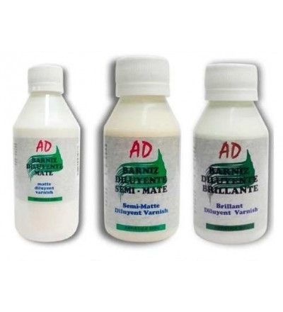 BARNIZ/DILUYENTE SEMI MATE 100 ML