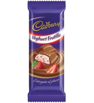 CHOCOLATE CADBURY YOGURT FRUTILLA 160 GR