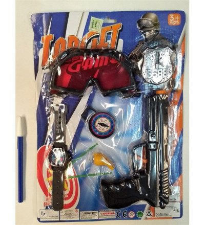 SET POLICIA TARGET BLISTER 6159