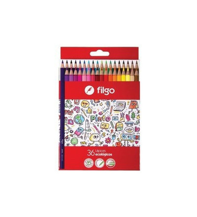LAPIZ COLOR FILGO X 36 UNIDADES
