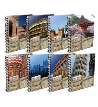 CUADERNO MIS APUNTES TRAVEL 150 HOJAS RAYADO