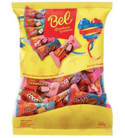 BOMBON BEL SURTIDO X 50 UNIDADES