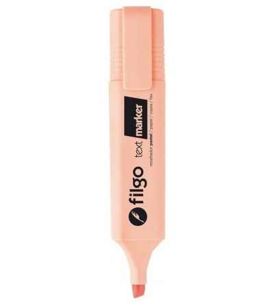 RESALTADOR FILGO PASTEL NARANJA