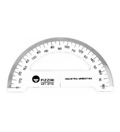 TRANSPORTADOR PIZZINI 180 GRADOS
