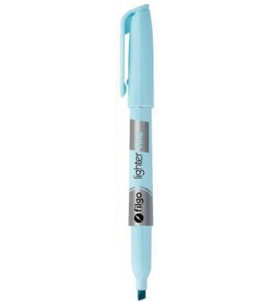 RESALTADOR FILGO FINO PASTEL CELESTE POR UNIDAD