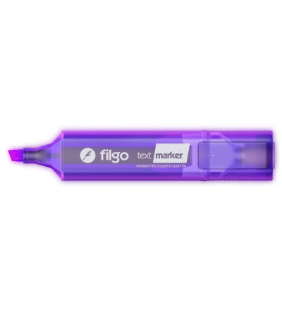 RESALTADOR FILGO CHATO VIOLETA POR UNIDAD