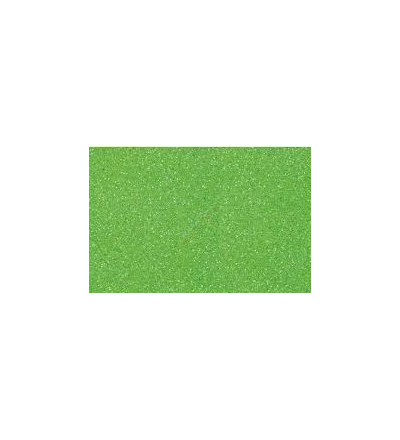 GOMA EVA A4 GLITTER VERDE CLARO