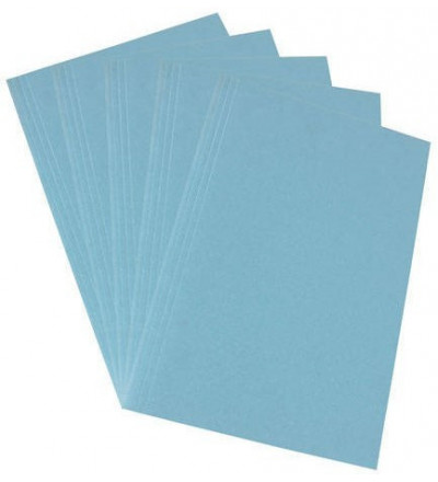 CARPETA CARATULA A4 170 GR CELESTE