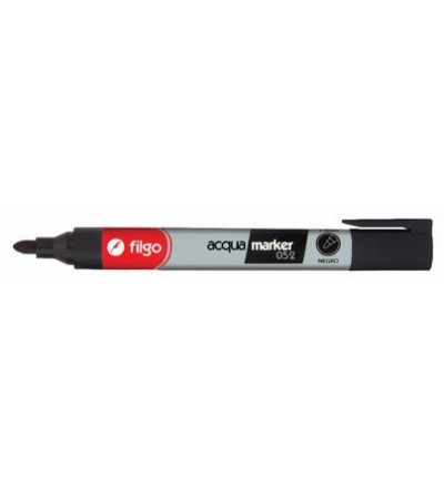 MARCADOR FILGO AL AGUA 052 NEGRO