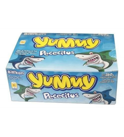 GOMITA YUMMY PECESITOS X 12 UNIDADES 30 GR