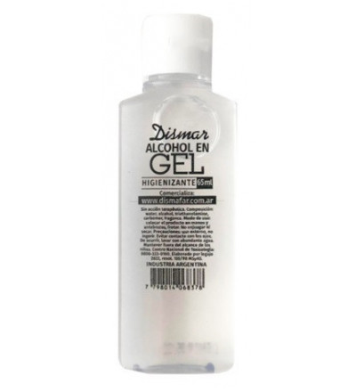 ALCOHOL EN GEL DISMAR 65 ML