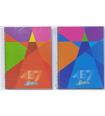 CUADERNO LAPRIDA AB7 21X27 60 HOJAS RAYADO