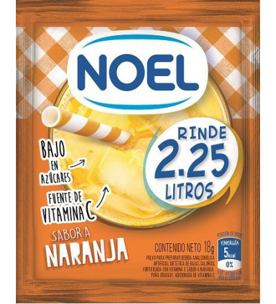 JUGO NOEL NARANJA X 18 UNIDADES