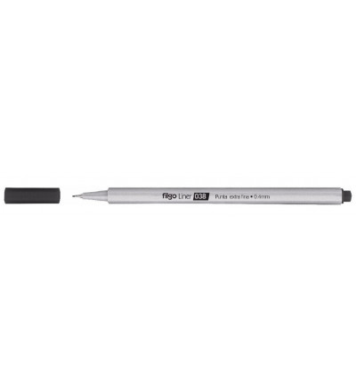 MICROFIBRA FILGO 038 NEGRO 0.4MM