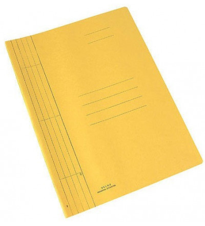 CARPETA CARATULA A4 170G AMARILLA