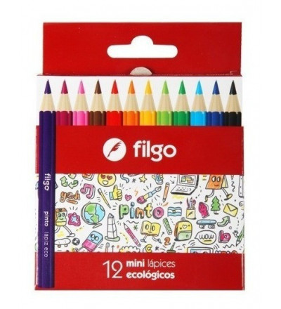 LAPICES DE COLOR FILGO CORTO X 12 UNIDADES
