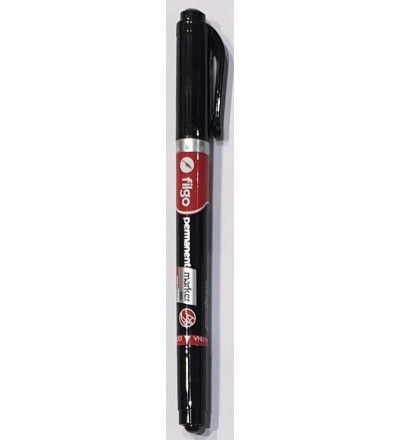 MARCADOR FILGO PERMANENTE DOBLE PUNTA 042 NEGRO