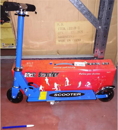 MONOPATIN ALUMINIO SCOOTER CON LUZ