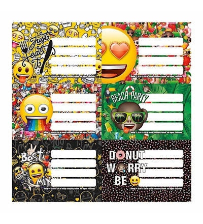 ROTULOS MOOVING EMOJI X 12 UNIDADES
