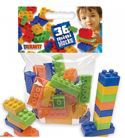 BLOCKS DURAVIT 36 PIEZAS BOLSA