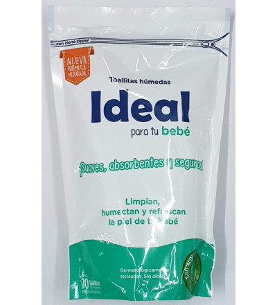 TOALLITA HUMEDA IDEAL ALOE VERA