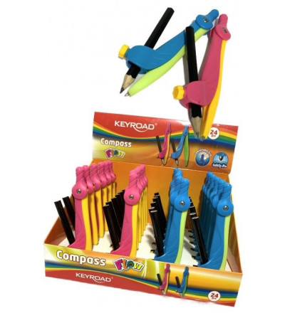 COMPAS KEYROAD CON LAPIZ