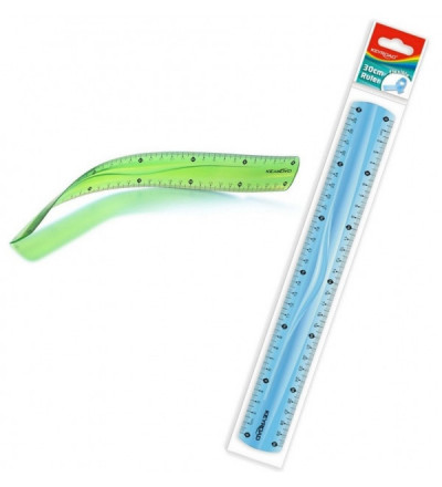 REGLA FLEXIBLE 30 CM KEYROAD