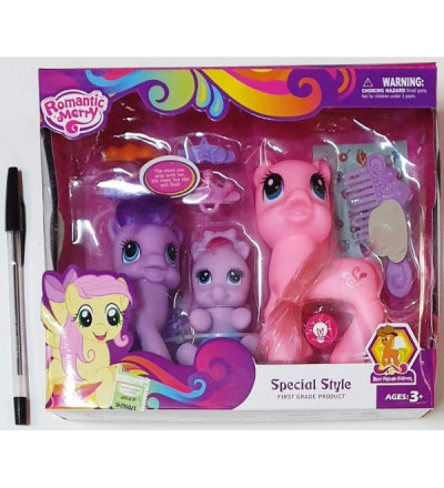 PONY X3 CON ACCESORIOS ROMANTIC CAJA