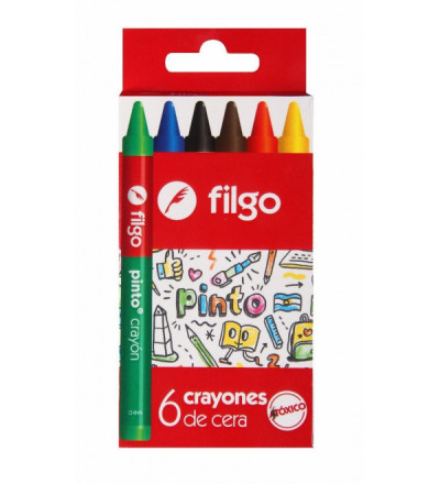 CRAYON FILGO X 6 UNIDADES