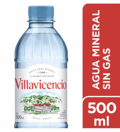 AGUA VILLAVICENCIO 500 CC