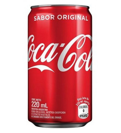 COCA COLA LATA MINI 220 ML