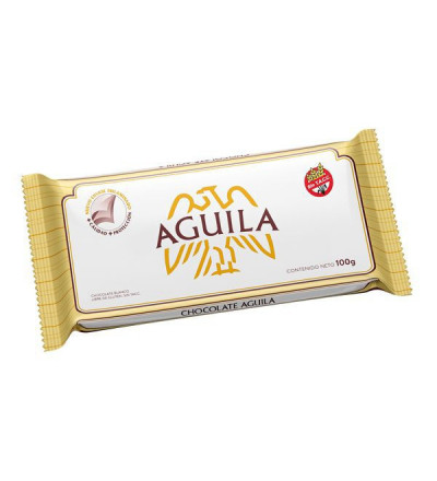 CHOCOLATE TAZA AGUILA BLANCO 100 GR