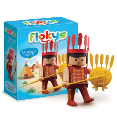 MUNECO FLOKYS CACIQUE