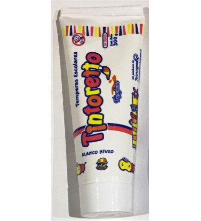 TEMPERA TINTORETTO BLANCO 250 CC