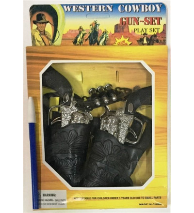 PISTOLA COWBOY X 2 UNIDADES EN CAJA