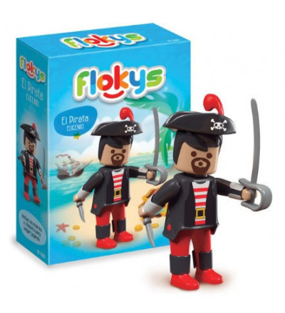 MUNECO FLOKYS PIRATA 01-2001