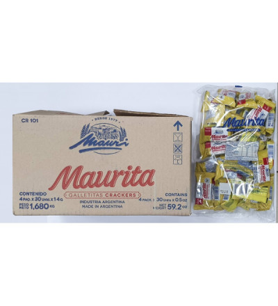 GALLETITAS MAURITA X 120 UNIDADES