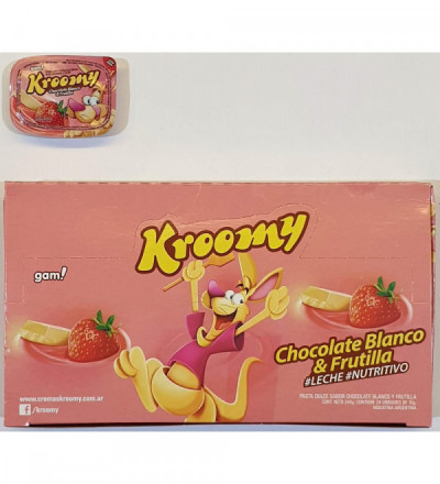 KROOMY BLANCO FRUTILLA X 24 UNIDADES